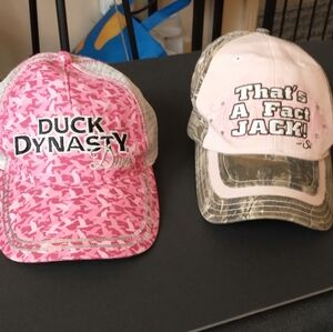 Duck Dynasty Pink Camo Women's Trucker Hat